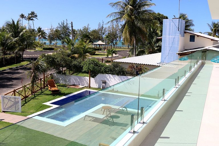 Bah441 - Villa en copropriété de deux étages à Guarajuba