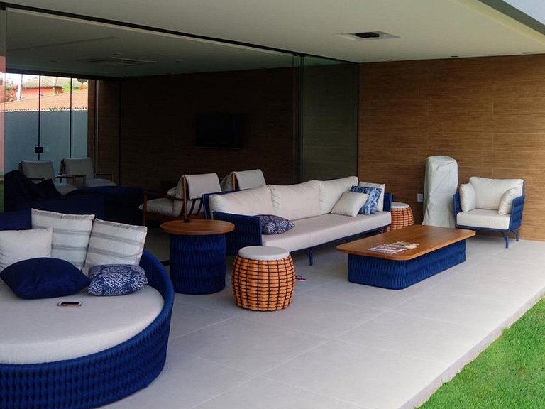 Bah442 - Super villa face à la mer Guarajuba