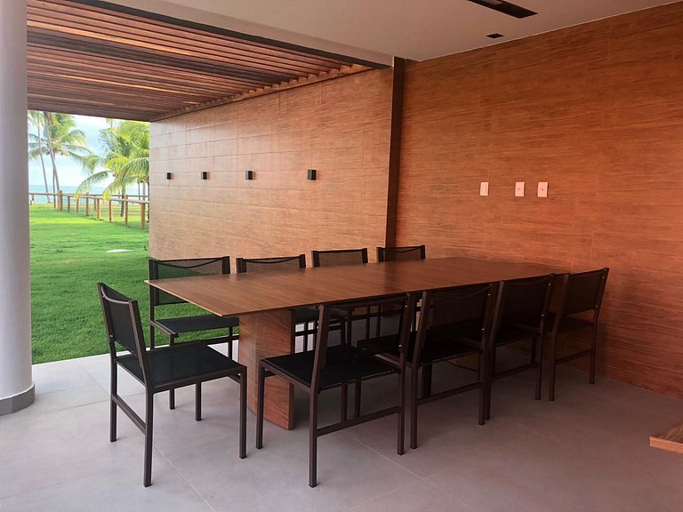 Bah442 - Super casa frente mar Guarajuba