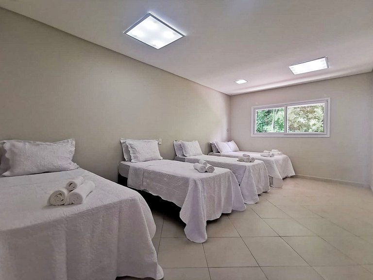 Gua004 - Manoir avec vue spectaculaire au sommet de Guarujá