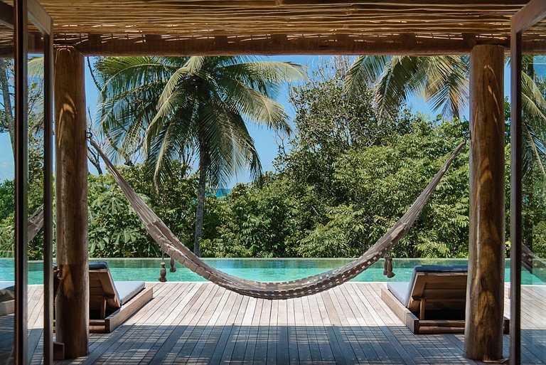 Bah171 - Charmosa villa à beira-mar em Itacaré