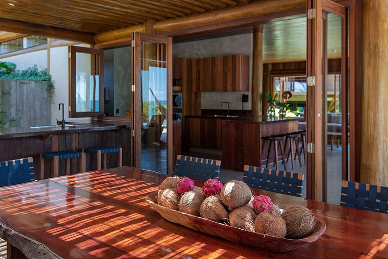 Bah171 - Charmosa villa à beira-mar em Itacaré