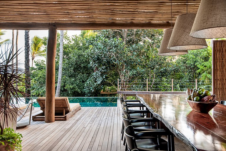 Bah172 - Villa à beira-mar imersa na natureza em Itacaré