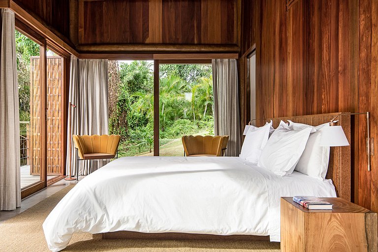 Bah172 - Villa à beira-mar imersa na natureza em Itacaré