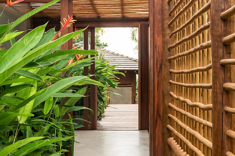 Bah172 - Villa à beira-mar imersa na natureza em Itacaré