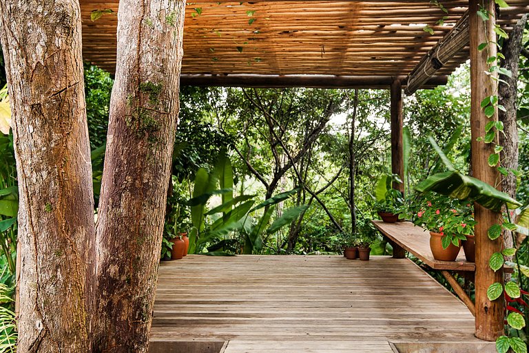 Bah172 - Villa à beira-mar imersa na natureza em Itacaré