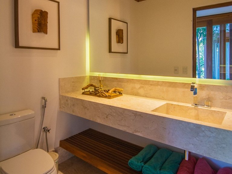 Bah412 - Espetacular villa de 5 suítes em Praia do Forte