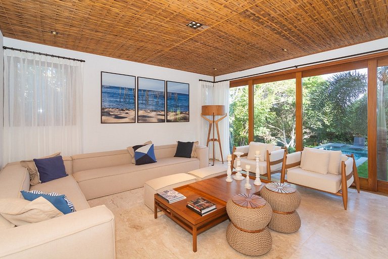 Bah412 - Espetacular villa de 5 suítes em Praia do Forte