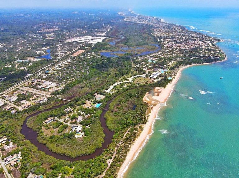 Bah412 - Espetacular villa de 5 suítes em Praia do Forte