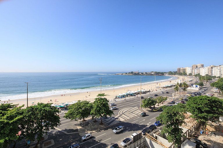 Rio394 - Encantador apartamento frente al mar en Copacabana