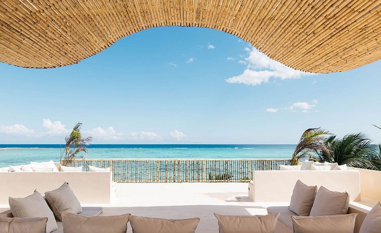 Tul047 - Fantástica casa de praia de 4 suítes em Tulum