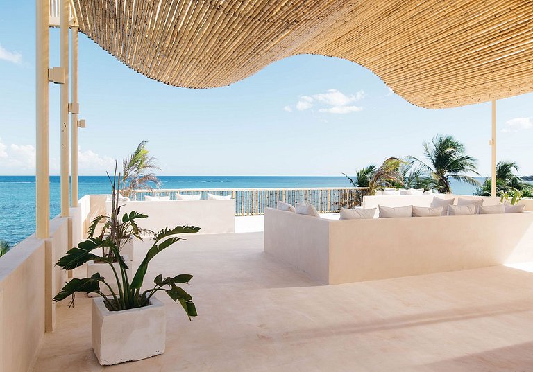 Tul047 - Fantástica casa de praia de 4 suítes em Tulum