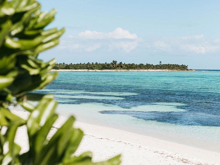 Tul047 - Fantastique villa de plage de 4 chambres à Tulum