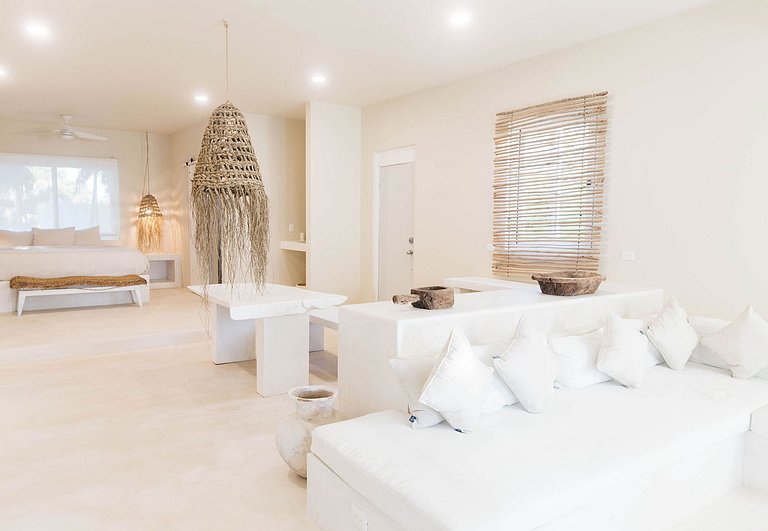 Tul047 - Fantastic 4 bedroom beach house in Tulum