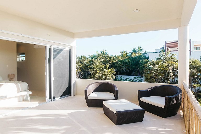 Tul047 - Fantástica casa de praia de 4 suítes em Tulum