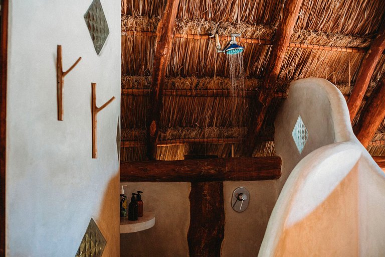 Tul044 - Magnifique villa en bord de plage à Tulum, Méxique