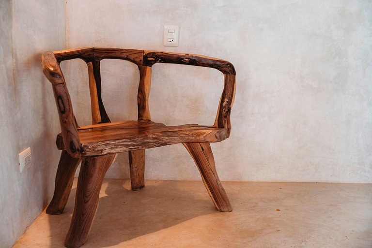 Tul044 - Linda villa al frente de la playa en Tulum