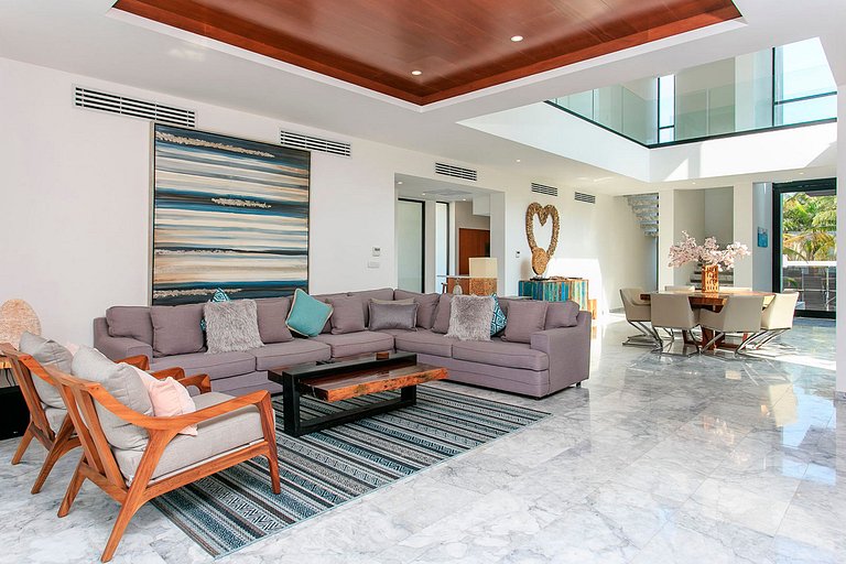 Pmo004 - Villa à beira-mar em Playa Paraíso