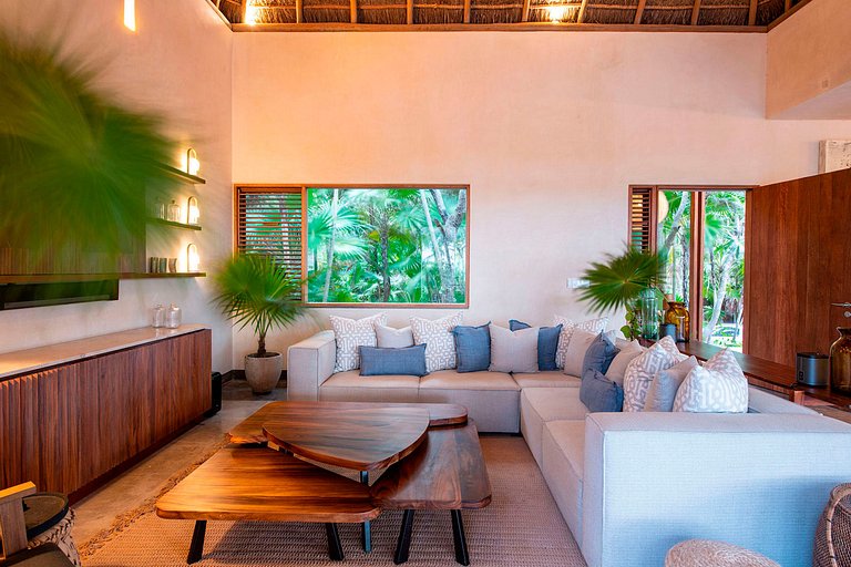 Tul046 - Preciosa villa à beira-mar em Tulum