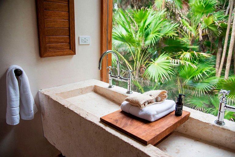 Tul046 - Magnifique villa en bord de mer à Tulum, Mexique