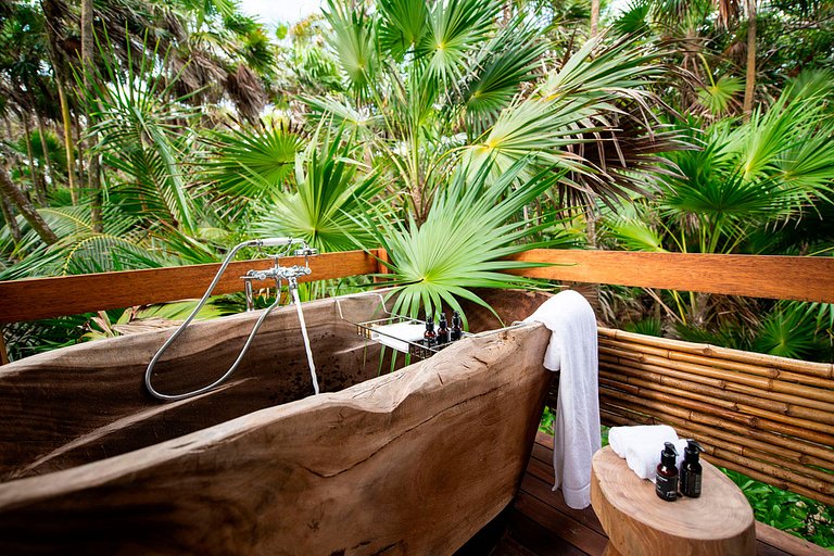 Tul046 - Preciosa villa frente al mar en Tulum, México