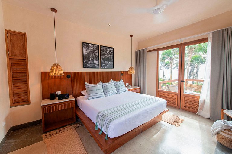 Tul046 - Magnifique villa en bord de mer à Tulum, Mexique