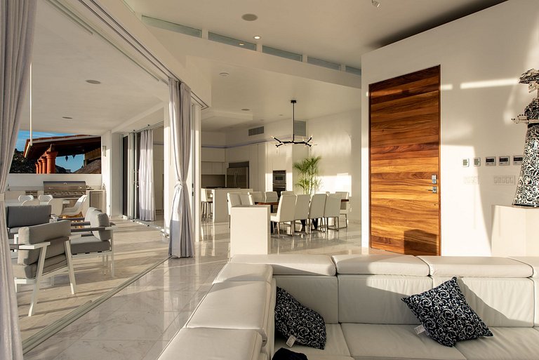 Cab030 - Villa de 9 suítes com vista do mar em Los Cabos