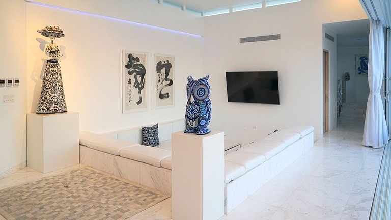 Cab030 - Modern 9 suites villa with sea views in Cabo