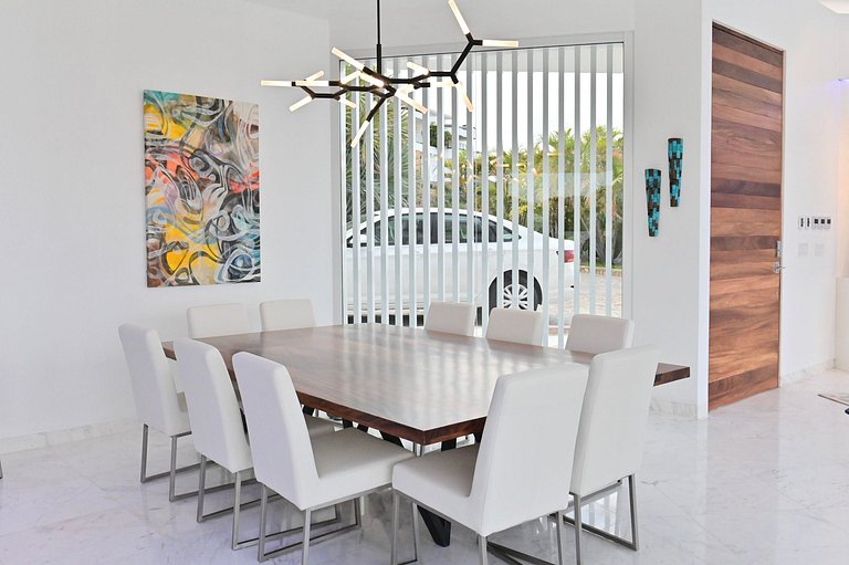 Cab030 - Modern 9 suites villa with sea views in Cabo