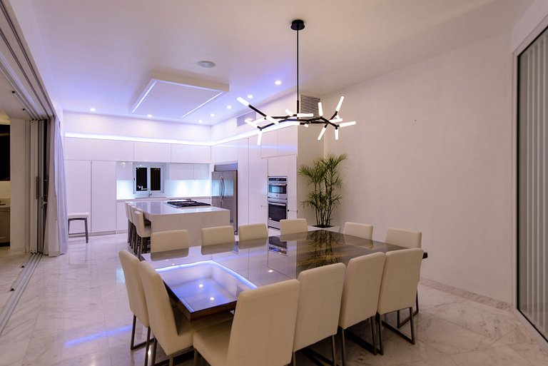 Cab030 - Villa de 9 suites avec vue sur la mer à Los Cabos