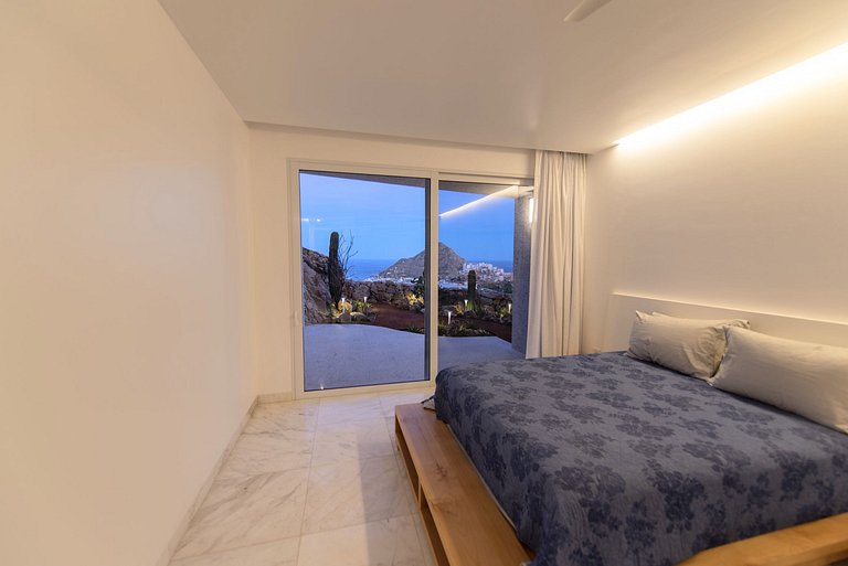 Cab030 - Villa de 9 cuartos con vista al mar en Los Cabos