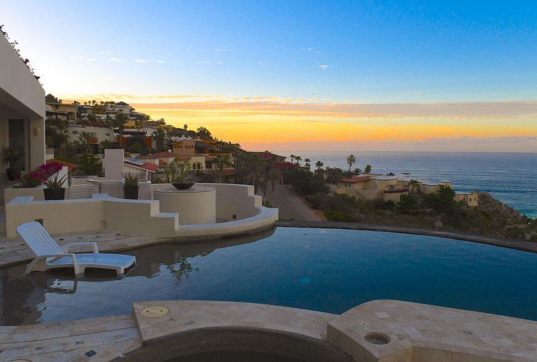 Cab031 - Impresionante villa en Los Cabos con vista al mar