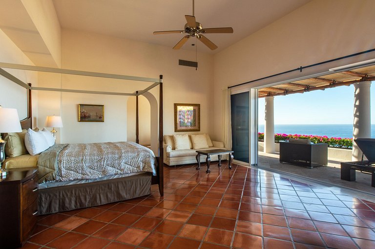 Cab031 - Villa deslumbrante em Los Cabos com vista para o ma