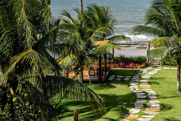 Bah306 - Casa nova em frente ao mar