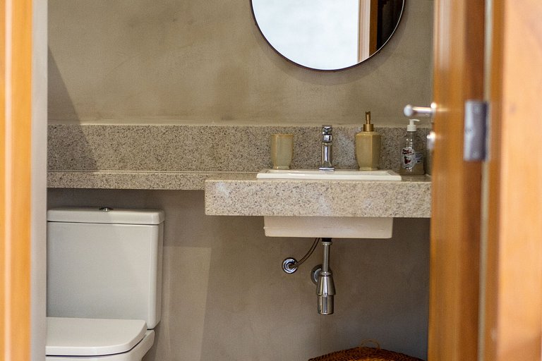 Bah306 - Casa nova em frente ao mar