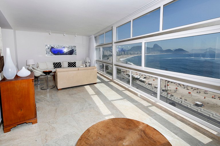 Rio231 - Acogedor apartamento con vista al mar en Copacabana