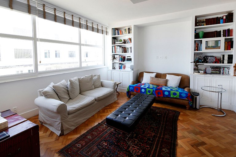 Rio231 - Cozy apartment with sea view in Copacabana