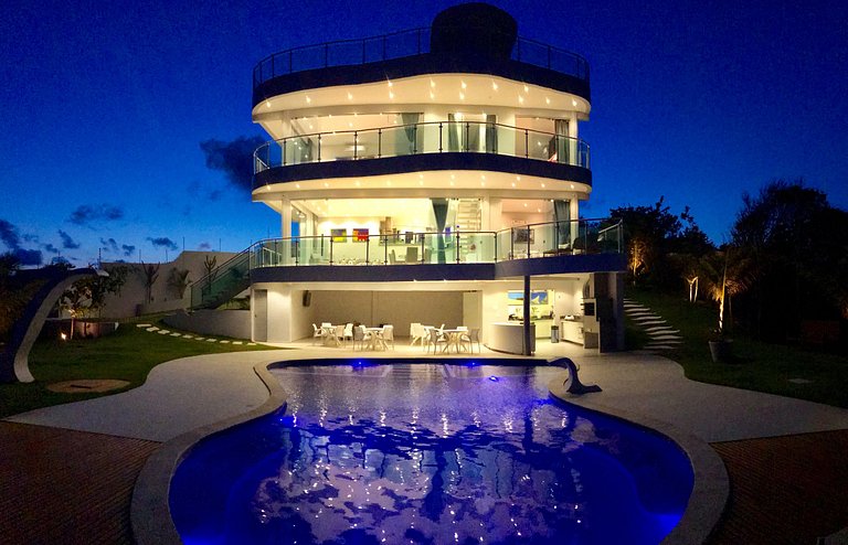 Pip011 - Maravillosa casa paradisíaca en Pipa