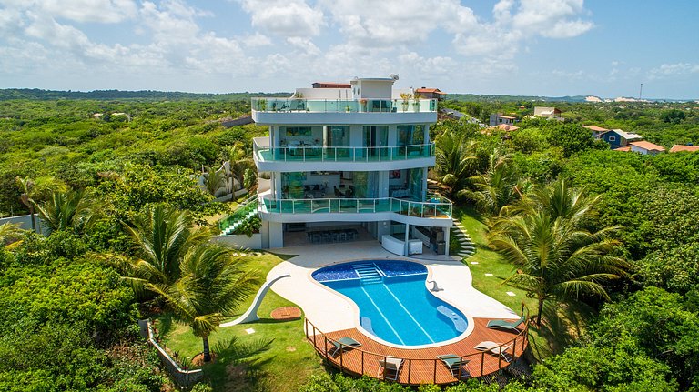 Pip011 - Maravilhosa casa paradisíaca em Pipa