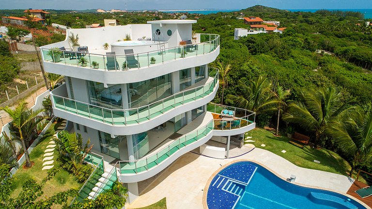 Pip011 - Maravillosa casa paradisíaca en Pipa