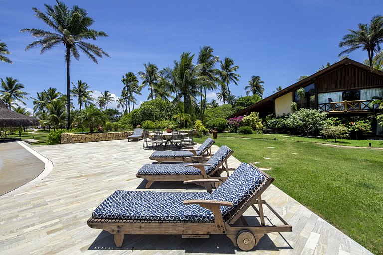 Bah020 - Villa frente mar com 7 suítes em Maraú