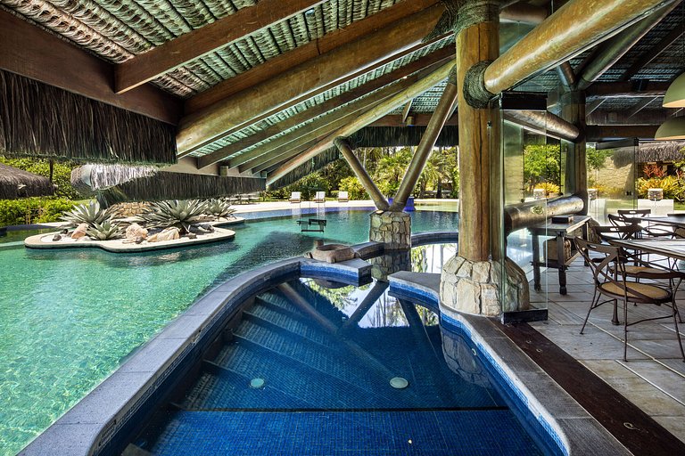 Bah020 - Villa frente mar com 7 suítes em Maraú