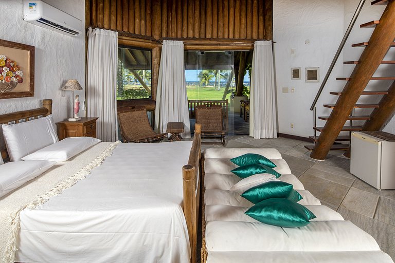 Bah020 - Villa frente mar com 7 suítes em Maraú