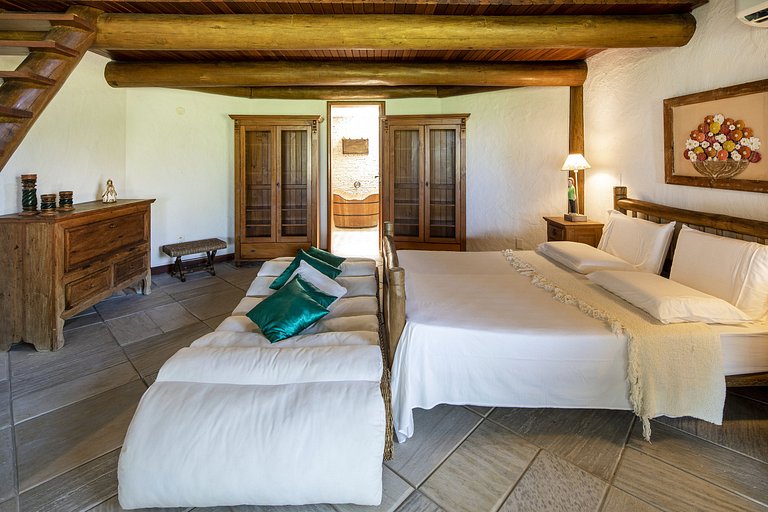 Bah020 - Villa frente mar com 7 suítes em Maraú