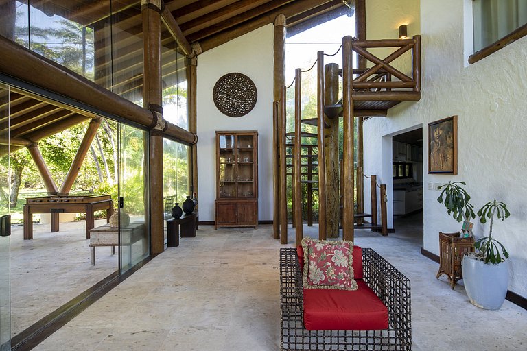 Bah020 - Villa frente mar com 7 suítes em Maraú