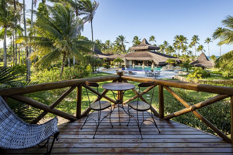 Bah020 - Villa frente mar com 7 suítes em Maraú