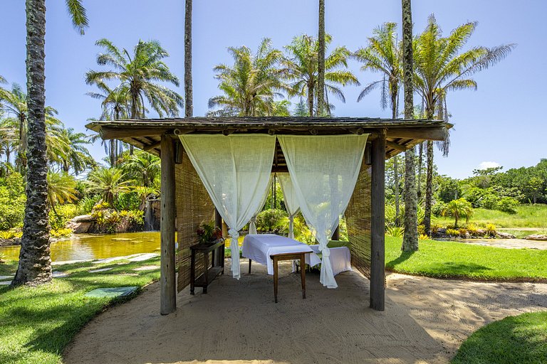 Bah020 - Villa frente mar com 7 suítes em Maraú