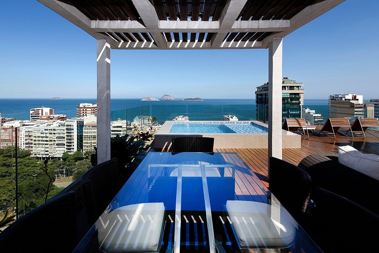 Penthouse in Ipanema, luxury apartment Rio, General Osorio,