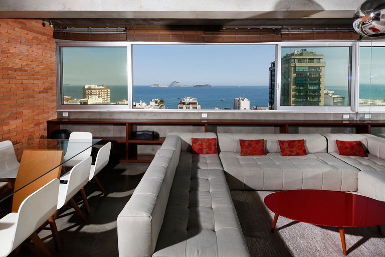 Penthouse in Ipanema, luxury apartment Rio, General Osorio,