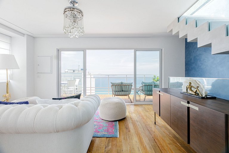 Rio089 - Penthouse triplex con vista al mar en Ipanema